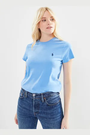 Ralph Lauren T-shirt col rond jersey de coton 211898698 - Abbigliamento - Taglia L