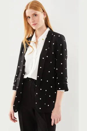 Pieces® PCBOSS 3/4 PRINTED BLAZER NOOS - Abbigliamento - Taglia XS