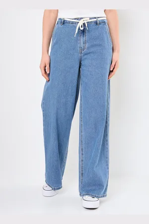 Object OBJMOJI NEEL MW EXTRA WIDE JEANS 137 - Abbigliamento - Taglia L