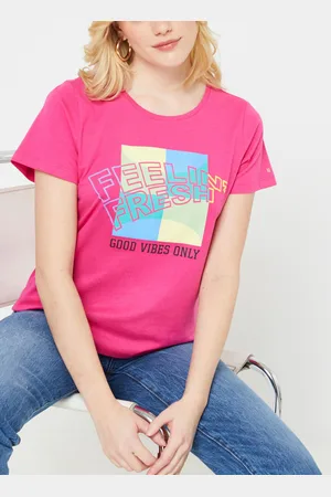 Noisy May Nmnate S/S Colorful O-Neck Top - Abbigliamento - Taglia XS