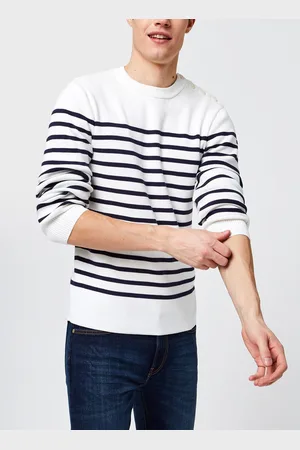 Armor.lux Pull Marin "Groix" Homme - Abbigliamento - Taglia L