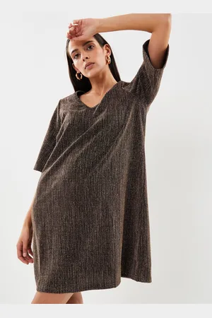 VERO MODA Vmelma 2/4 V-Neck Short Dress Jrs Btq - Abbigliamento - Taglia S