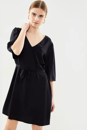 VILA Visommi V-Neck 3/4 Short Dress - Abbigliamento - Taglia 34