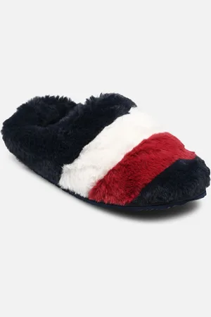 Tommy Hilfiger FLAG FUR HOME SLIPPER - Pantofole - Taglia 35 - 36