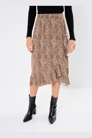B YOUNG Bymmjoella Long Frill Skirt - Abbigliamento - Taglia 34