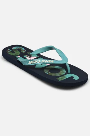 JACK & JONES JFWLOGO PALM PRINT FLIP FLOP - Infradito - Taglia 40 - 41