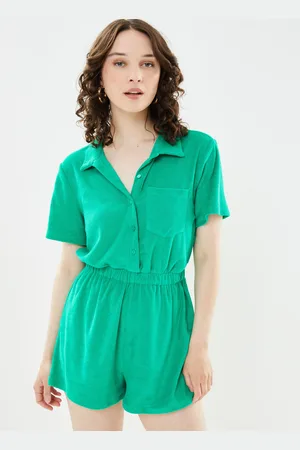 VILA Vifrotte S/S Jumpsuit/Su/Ls - Abbigliamento - Taglia L