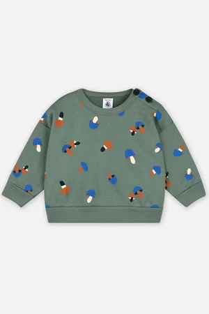 Petit Bateau Sweatshirt Bébé Garcon Champignon - Abbigliamento - Taglia 24M