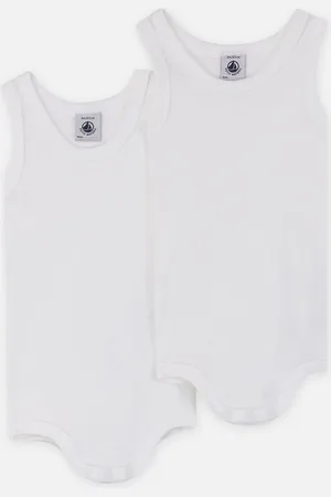 Petit Bateau 2 Bodies SM A01T500 - Abbigliamento - Taglia 12M