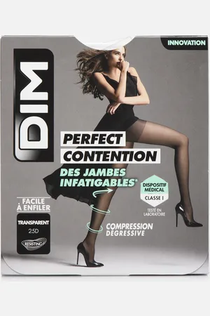 Dim Collant Perfect Contention Transparent 25 Deniers - Calze e collant - Taglia 1