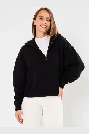 Dickies East Helena 1/4 Zip Sweater W - Abbigliamento - Taglia XS