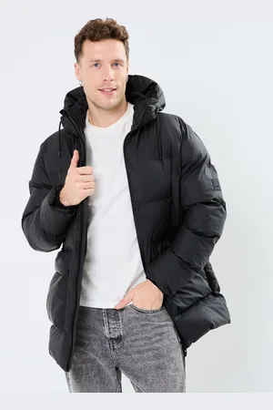 Rains Alta Long Puffer Cargo Jacket W3T4 - Abbigliamento - Taglia XL