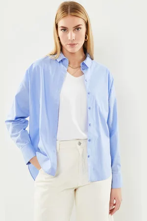 Pieces® Pctanne Ls Loose Shirt Noos - Abbigliamento - Taglia S