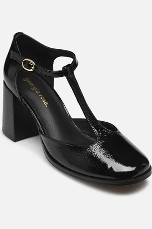Georgia Rose Copin - Cuir Vernis plissé - Décolleté - Taglia 35