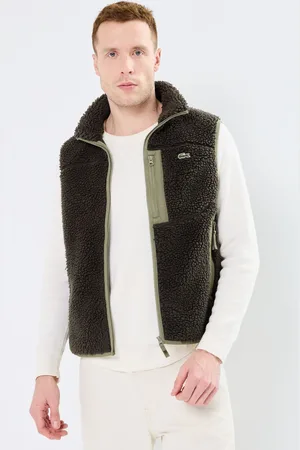 Lacoste Veste sans manche zippée en polaire - Abbigliamento - Taglia S