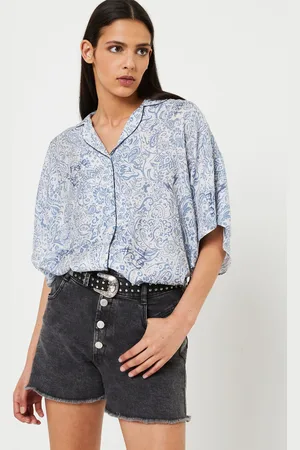 IKKS Chemise Ample Imprime - BW12195 - Abbigliamento - Taglia 34