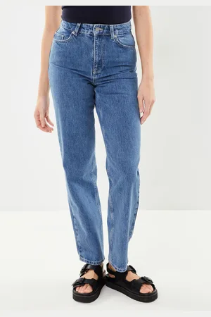 SELECTED Slfkate-Marley Hw Mid Straight Jeans - Abbigliamento - Taglia 28 X 32