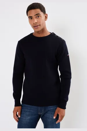 Armor.lux Pull marin uni "Fouesnant" - Abbigliamento - Taglia XL