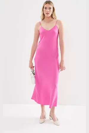 SELECTED Slflena Sl Slip Dress B - Abbigliamento - Taglia 34