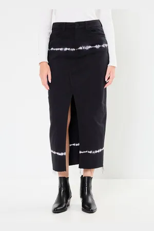 Noisy May NMKATH NW TIE DIE LONG SKIRT VI490BL - Abbigliamento - Taglia L