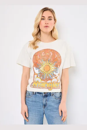 Wrangler Girlfriend Tee - Abbigliamento - Taglia L