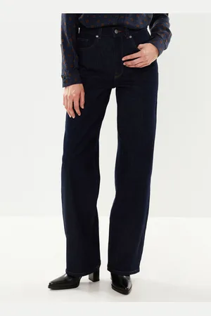 SELECTED Slfalice Hw Long Wide Moon Blue Jeans - Abbigliamento - Taglia 28 X 32