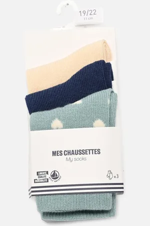 Petit Bateau 3 Paires Chaussettes A0B7H02 - Calze e collant - Taglia 19 - 22