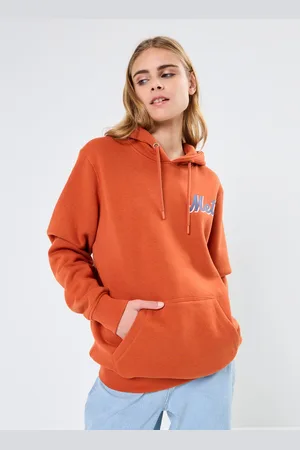 47 Brand 47 HOODIE MLB NEW YORK METS IMPRINT BACKER BURNSIDE CLAY -Unisexe W - Abbigliamento - Taglia XS
