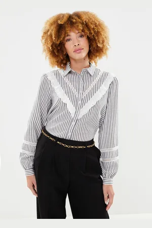 VILA Vishenas Ls Shirt/Rou - Abbigliamento - Taglia 34