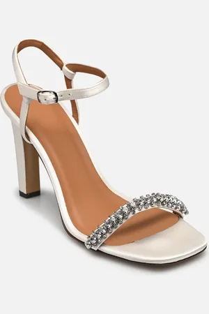 Rivecour Sandales n°910 - Satin - Blanc - Sandali e scarpe aperte - Taglia 36
