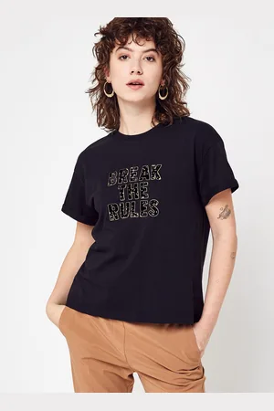 IKKS Tee Shirt Col Rond QW10204 - Abbigliamento - Taglia L