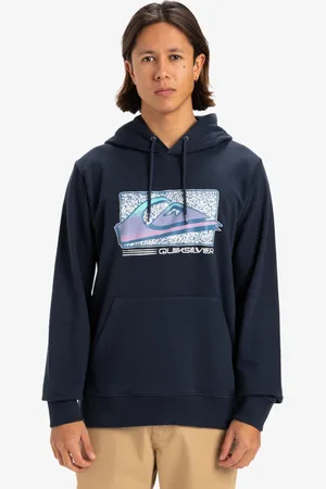 Quiksilver Retro Fade Hoodie EQYFT05094 - Abbigliamento - Taglia L