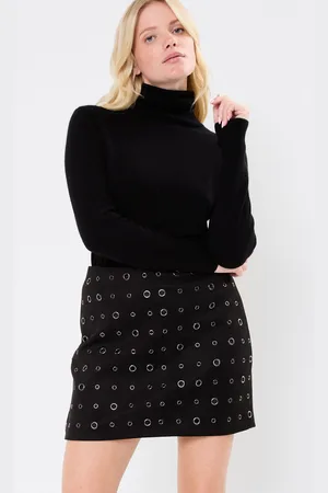 VERO MODA VMMALUA MW SHORT FAUX SUEDE SKIRT - Abbigliamento - Taglia XS