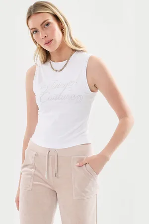 Juicy Couture Blaine Jc Tank Juicy Script Tank - Abbigliamento - Taglia XS