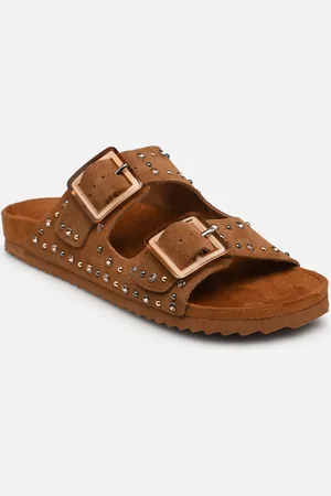 Colors of California Sandales en suede avec clous HC.BIO304 - Zoccoli - Taglia 36