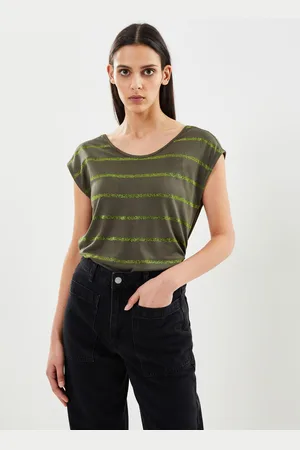 Pieces® Pcrammi Ss Tee Kac Fc - Abbigliamento - Taglia XS