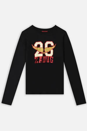 Zadig & Voltaire Tee-Shirt Manches Longues X15418 - Abbigliamento - Taglia 16A