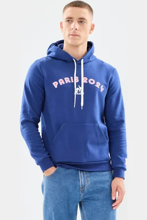 Le Coq Sportif GRAPHIC P24 Hoody N°2 M - JO 2024 - Abbigliamento - Taglia S
