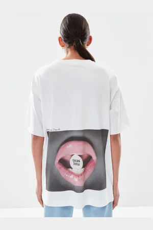 Replay T-shirt noir "FAKE NEWS" - Abbigliamento - Taglia XS