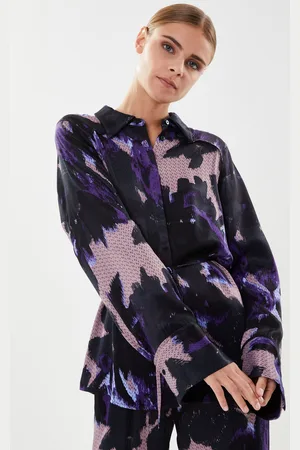 VILA Vipinilla Ls Oversized Shirt/Rou - Abbigliamento - Taglia 42