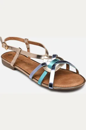 Divine Factory FJ4862_CHAMPAGNE - Sandali e scarpe aperte - Taglia 37