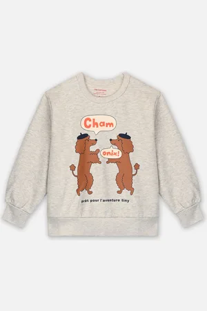Tiny Cottons Chamonix Poodles Sweatshirt - Abbigliamento - Taglia 3A