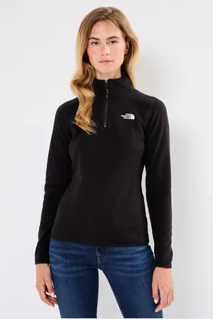 The North Face W 100 Glacier 1/4 Zip - EU Glacier - Abbigliamento - Taglia M