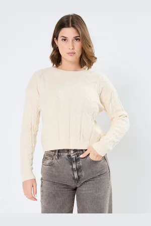 VERO MODA VMTILDA LS O-NECK 2WAY PULLOVER GA BOO - Abbigliamento - Taglia XS