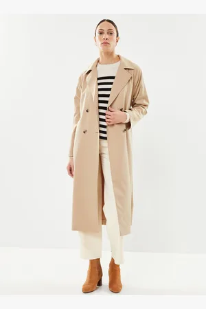 VILA Vijancine L/S Long Trenchcoat - Noos - Abbigliamento - Taglia 40