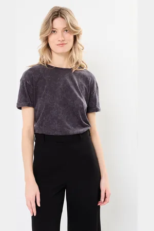 Noisy May NMBRANDY WASHED S/S TOP JRS NOOS - Abbigliamento - Taglia L