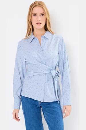 Y.A.S YASESTIMA LS TIE SHIRT - Abbigliamento - Taglia S