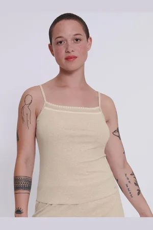 Sloggi GO Ribbed Spaghetti Top - Abbigliamento - Taglia L
