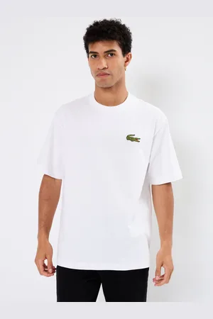 Lacoste T-shirt loose fit à badge Crocodile - Abbigliamento - Taglia S