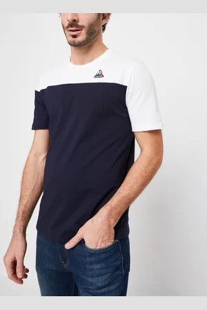 Le Coq Sportif BAT Tee SS N°3 M sky captain/new optical - Abbigliamento - Taglia S